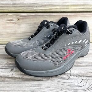 Chung Shi Stafild SDH 0908 Gray Mesh Athletic Walking Shoes Womens Size 8